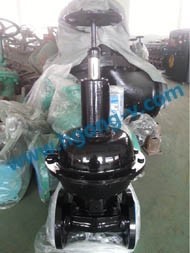 BS pneumatic cast iron diaphragm valve(normal open)